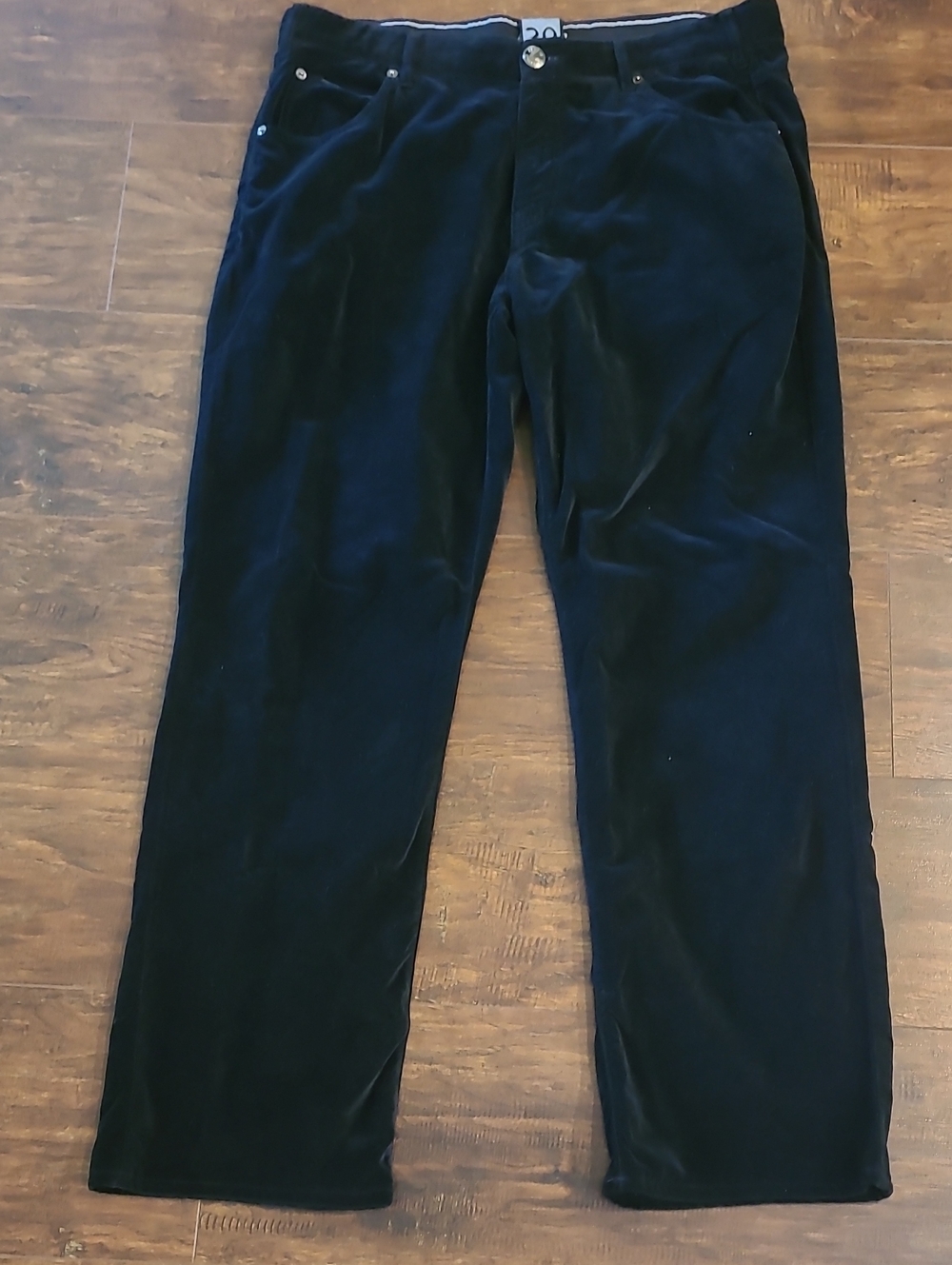 Armani Collezioni Men's Black Corduroy Pants Size 36